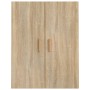 Armario colgante de pared roble Sonoma 69,5x34x90 cm de vidaXL, Aparadores - Ref: Foro24-812261, Precio: 93,12 €, Descuento: %