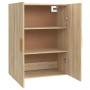 Sonoma oak wall hanging cabinet 69.5x34x90 cm by vidaXL, Sideboards - Ref: Foro24-812261, Price: 94,57 €, Discount: %