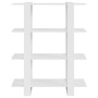 Glossy white shelving/space divider 100x30x123.5 cm by vidaXL, Bookcases and shelves - Ref: Foro24-811544, Price: 42,39 €, Di...