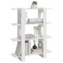 Glossy white shelving/space divider 100x30x123.5 cm by vidaXL, Bookcases and shelves - Ref: Foro24-811544, Price: 42,39 €, Di...