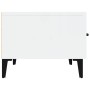 TV stand made of white glossy plywood 150x34.5x30 cm by vidaXL, TV Furniture - Ref: Foro24-812651, Price: 93,90 €, Discount: %