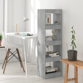 Concrete gray shelving/space divider 40x30x135 cm by vidaXL, Bookcases and shelves - Ref: Foro24-811623, Price: 58,20 €, Disc...