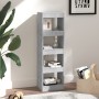 Concrete gray shelving/space divider 40x30x135 cm by vidaXL, Bookcases and shelves - Ref: Foro24-811623, Price: 58,99 €, Disc...