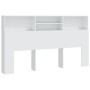 Mueble cabecero blanco 180x19x103,5 cm de vidaXL, Cabeceros y pies de cama - Ref: Foro24-811880, Precio: 79,84 €, Descuento: %