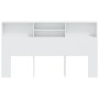 Mueble cabecero blanco 180x19x103,5 cm de vidaXL, Cabeceros y pies de cama - Ref: Foro24-811880, Precio: 79,84 €, Descuento: %