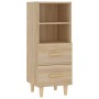 Aparador madera contrachapada color roble Sonoma 34,5x34x90 cm de vidaXL, Aparadores - Ref: Foro24-812360, Precio: 72,39 €, D...