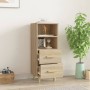 Aparador madera contrachapada color roble Sonoma 34,5x34x90 cm de vidaXL, Aparadores - Ref: Foro24-812360, Precio: 72,39 €, D...