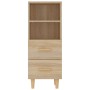 Aparador madera contrachapada color roble Sonoma 34,5x34x90 cm de vidaXL, Aparadores - Ref: Foro24-812360, Precio: 72,39 €, D...