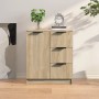 Sideboard aus Sonoma-Eichensperrholz, 60 x 30 x 70 cm von vidaXL, Sideboards - Ref: Foro24-811082, Preis: 81,97 €, Rabatt: %