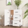 White engineered wood sideboard 69.5x34x90 cm by vidaXL, Sideboards - Ref: Foro24-812177, Price: 88,10 €, Discount: %