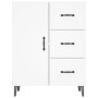 White engineered wood sideboard 69.5x34x90 cm by vidaXL, Sideboards - Ref: Foro24-812177, Price: 88,10 €, Discount: %