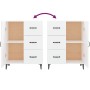 White engineered wood sideboard 69.5x34x90 cm by vidaXL, Sideboards - Ref: Foro24-812177, Price: 88,10 €, Discount: %