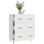 Aparador de madera contrachapada blanco 70x34x90 cm de vidaXL, Aparadores - Ref: Foro24-812150, Precio: 102,89 €, Descuento: %