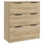 Sonoma oak plywood sideboard 60x30x70 cm by vidaXL, Sideboards - Ref: Foro24-811073, Price: 86,20 €, Discount: %