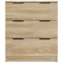 Sonoma oak plywood sideboard 60x30x70 cm by vidaXL, Sideboards - Ref: Foro24-811073, Price: 86,20 €, Discount: %