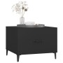 Coffee table with metal legs 2 units black 50x50x40 cm by vidaXL, Coffee table - Ref: Foro24-812729, Price: 63,92 €, Discount: %