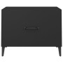 Coffee table with metal legs 2 units black 50x50x40 cm by vidaXL, Coffee table - Ref: Foro24-812729, Price: 63,92 €, Discount: %