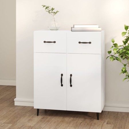 White engineered wood sideboard 69.5x34x90 cm by vidaXL, Sideboards - Ref: Foro24-812195, Price: 78,05 €, Discount: %