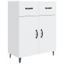 White engineered wood sideboard 69.5x34x90 cm by vidaXL, Sideboards - Ref: Foro24-812195, Price: 78,05 €, Discount: %