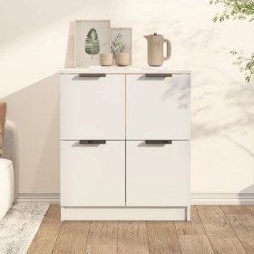 White plywood sideboard 60x30x70 cm by vidaXL, Sideboards - Ref: Foro24-811097, Price: 70,06 €, Discount: %