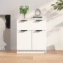 Weißes Sperrholz-Sideboard 60x30x70 cm von vidaXL, Sideboards - Ref: Foro24-811088, Preis: 80,84 €, Rabatt: %