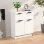 Weißes Sperrholz-Sideboard 60x30x70 cm von vidaXL, Sideboards - Ref: Foro24-811088, Preis: 80,84 €, Rabatt: %