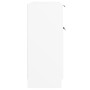 Aparador de madera contrachapada blanco 60x30x70 cm de vidaXL, Aparadores - Ref: Foro24-811088, Precio: 80,84 €, Descuento: %