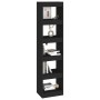 Black book shelf/space divider 40x30x166 cm by vidaXL, Bookcases and shelves - Ref: Foro24-811629, Price: 71,23 €, Discount: %