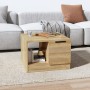 Mesa de centro madera de ingeniería roble Sonoma 50x50x36 cm de vidaXL, Mesas de centro - Ref: Foro24-811343, Precio: 53,63 €...