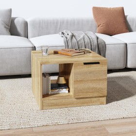 Mesa de centro madera de ingeniería roble Sonoma 50x50x36 cm de vidaXL, Mesas de centro - Ref: Foro24-811343, Precio: 53,05 €...