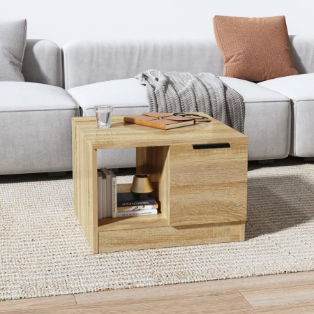 Center table made of Sonoma oak engineered wood, measuring 50x50x36 cm. by vidaXL, Coffee table - Ref: Foro24-811343, Price: ...