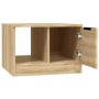 Mesa de centro madera de ingeniería roble Sonoma 50x50x36 cm de vidaXL, Mesas de centro - Ref: Foro24-811343, Precio: 53,63 €...