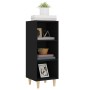 Black plywood sideboard 34.5x32.5x90 cm by vidaXL, Sideboards - Ref: Foro24-812376, Price: 40,85 €, Discount: %