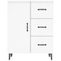 Bright white plywood sideboard 69.5x34x90 cm by vidaXL, Sideboards - Ref: Foro24-812183, Price: 76,96 €, Discount: %