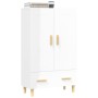 Glossy white plywood sideboard 70x31x115cm by vidaXL, Sideboards - Ref: Foro24-812570, Price: 84,34 €, Discount: %