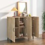 Aparador de madera de ingeniería roble Sonoma 90x34x80 cm de vidaXL, Aparadores - Ref: Foro24-812504, Precio: 93,62 €, Descue...