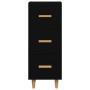 Black plywood sideboard 34.5x34x90 cm by vidaXL, Sideboards - Ref: Foro24-812340, Price: 74,99 €, Discount: %