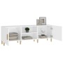 White plywood TV cabinet 150x30x50 cm by vidaXL, TV Furniture - Ref: Foro24-812618, Price: 114,36 €, Discount: %