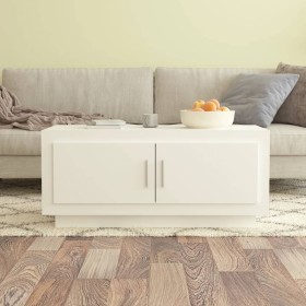 Mesa de centro madera contrachapada blanco 102x50x45 cm de vidaXL, Mesas de centro - Ref: Foro24-811808, Precio: 61,99 €, Des...