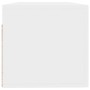 Glossy white plywood wall cabinet 100x36.5x35 cm by vidaXL, Lockers and storage cabinets - Ref: Foro24-812957, Price: 56,40 €...