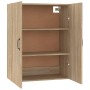 Sonoma Eiche Parkett Hängeschrank 69,5x34x90cm von vidaXL, Schließfächer und Lagerschränke - Ref: Foro24-812270, Preis: 85,90...