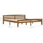 Estructura de cama madera maciza pino marrón miel 180x200 cm de vidaXL, Camas y somieres - Ref: Foro24-322080, Precio: 162,60...