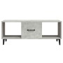 Concrete gray plywood coffee table 102x50x40 cm by vidaXL, Coffee table - Ref: Foro24-812703, Price: 51,99 €, Discount: %