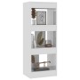 Glossy white engineered wood shelf/divider 40x30x103 cm by vidaXL, Bookcases and shelves - Ref: Foro24-811616, Price: 48,11 €...