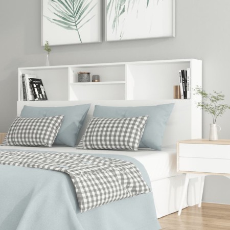 Mueble cabecero blanco 160x19x103,5 cm de vidaXL, Cabeceros y pies de cama - Ref: Foro24-811871, Precio: 68,50 €, Descuento: %