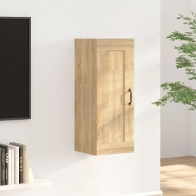 Sonoma oak engineered wood hanging cabinet 35x34x90 cm by vidaXL, Lockers and storage cabinets - Ref: Foro24-812477, Price: 4...