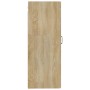 Sonoma oak engineered wood hanging cabinet 35x34x90 cm by vidaXL, Lockers and storage cabinets - Ref: Foro24-812477, Price: 4...