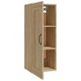 Sonoma oak engineered wood hanging cabinet 35x34x90 cm by vidaXL, Lockers and storage cabinets - Ref: Foro24-812477, Price: 4...