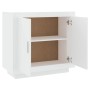 Aparador de madera contrachapada blanco 80x40x75 cm de vidaXL, Aparadores - Ref: Foro24-811817, Precio: 86,78 €, Descuento: %