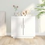 White plywood sideboard 80x40x75 cm by vidaXL, Sideboards - Ref: Foro24-811817, Price: 91,29 €, Discount: %